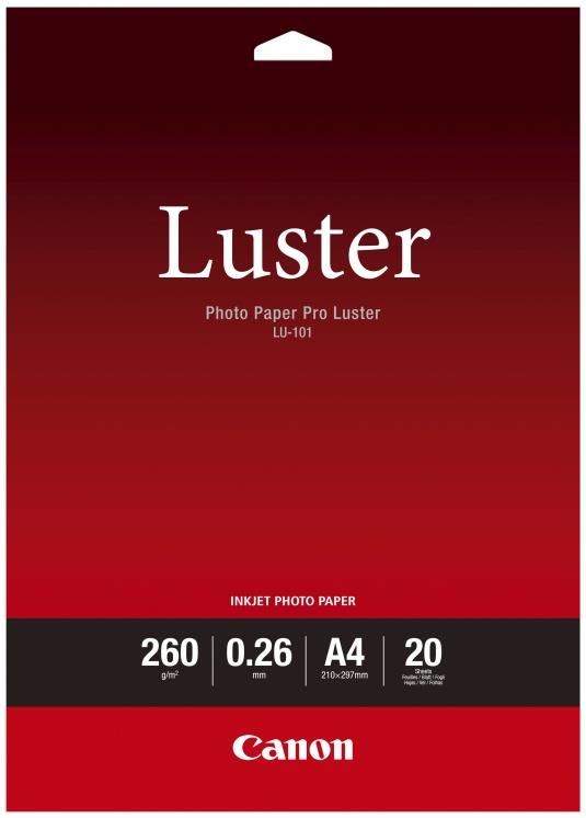 113950   Fotopapir CANON Luster A4 260g (20) 